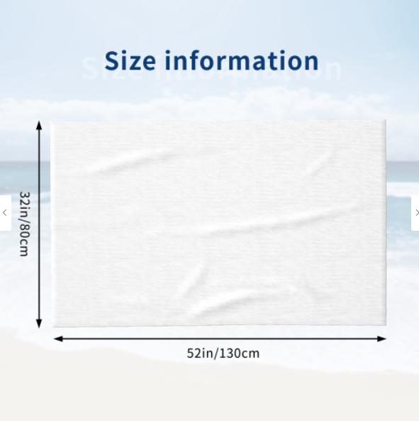 Transportation Vehicles Beach Towel High Absorbency Quick-Dry Soft Lightweight Microfiber Bath Towel with Colorful Airplane