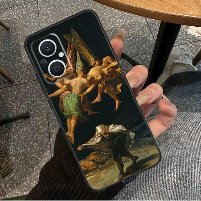 Чехол для телефона OPPO Reno 8 7 6 5 4 Lite 2Z 4Z 5Z 8T 10 OPPO Find X5 X6 Pro X2 Lite X3 Neo с картинами Франсиско Гойи