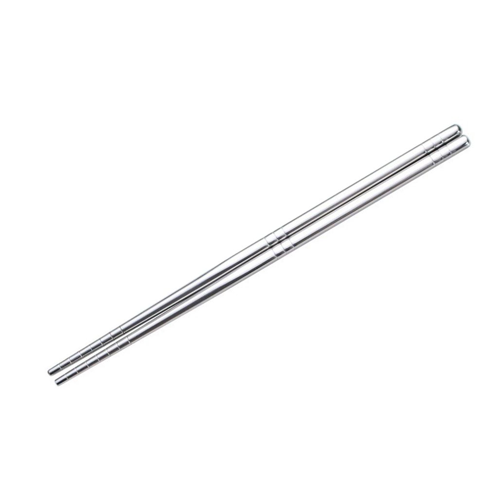 Home,Restaurant Non-slip High Temperature Kitchen Accessories Tableware Chopsticks Metal Chopsticks