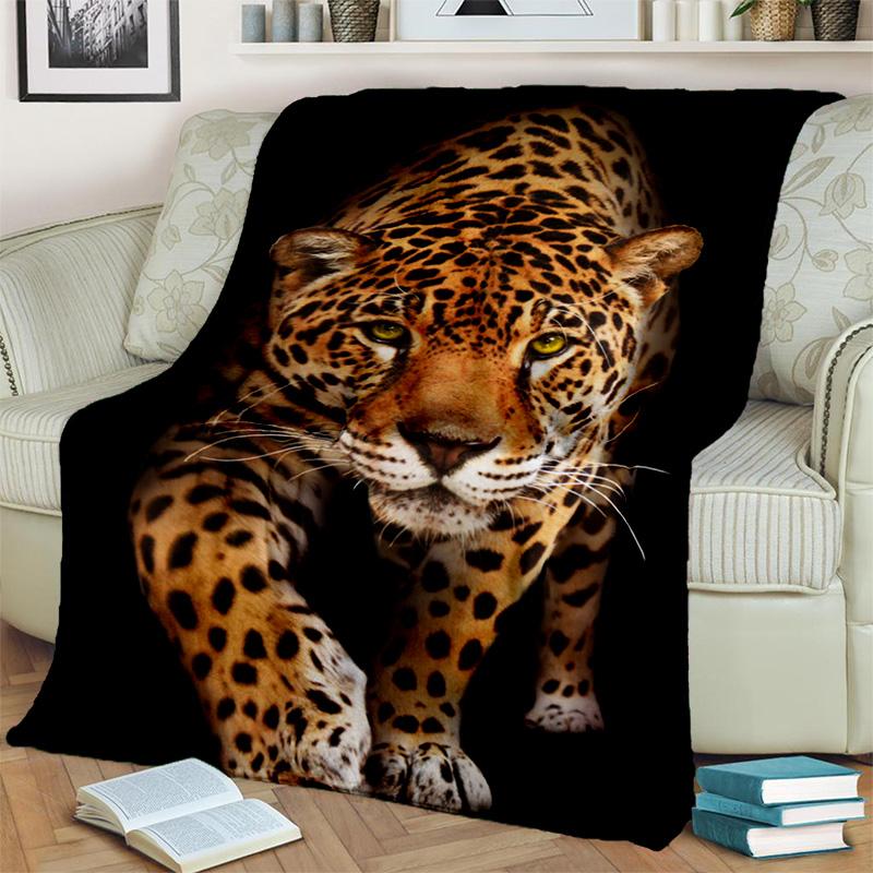 Одеяло с рисунком зверя, леопарда, гепарда, мягкое одеяло для дома, спальни, кровати, дивана, пикника, путешествия, офиса, одеяло, детское одеяло
