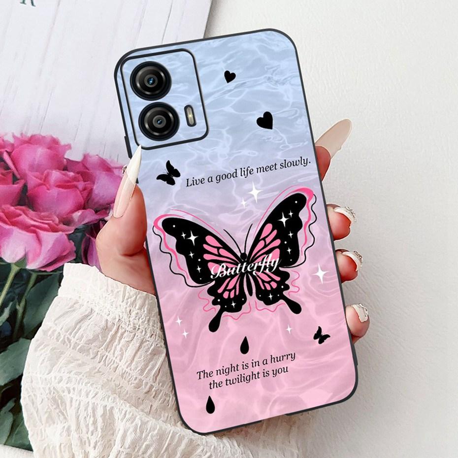 Cute Painting Phone Case For Motorola Moto G53 G73 Soft Silicone TPU Back Cover For MOTO G53 G73 5G Cases Bumpers