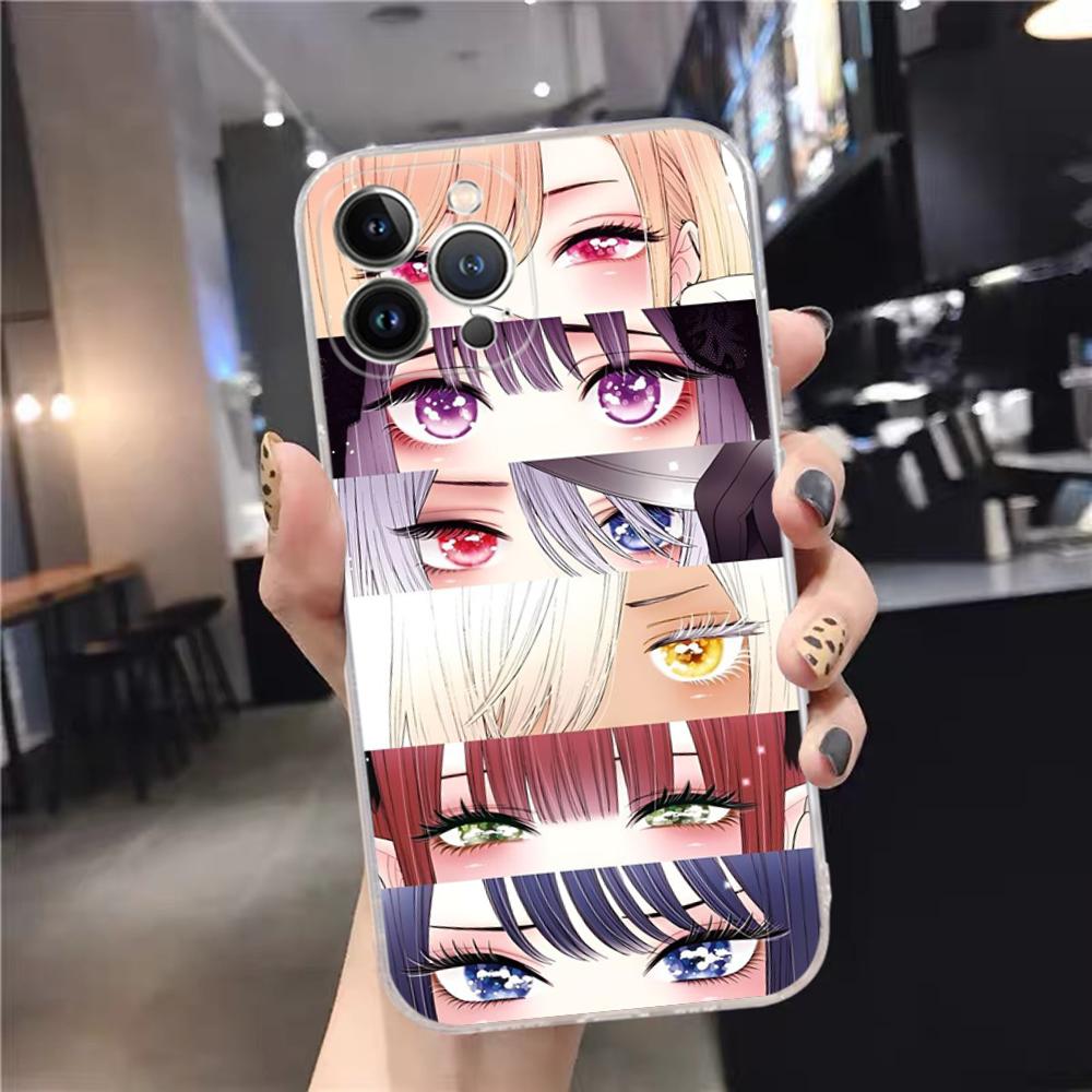 Чехол для телефона My Dress Up Darling Марин Китагава Силиконовый Мягкий Для iPhone 16 15 14 13 12 11 Pro Mini XS MAX Plus X Чехол