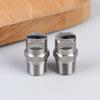 2Pcs Bspt High Pressure Flat Fan Nozzle 65 Degree Hvv Water Spray Nozzle For Cleaning