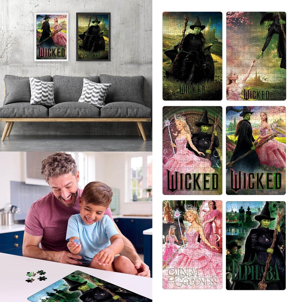 Мультяшные головоломки, головоломки, креативные подарки, детские подарки, настенные украшения