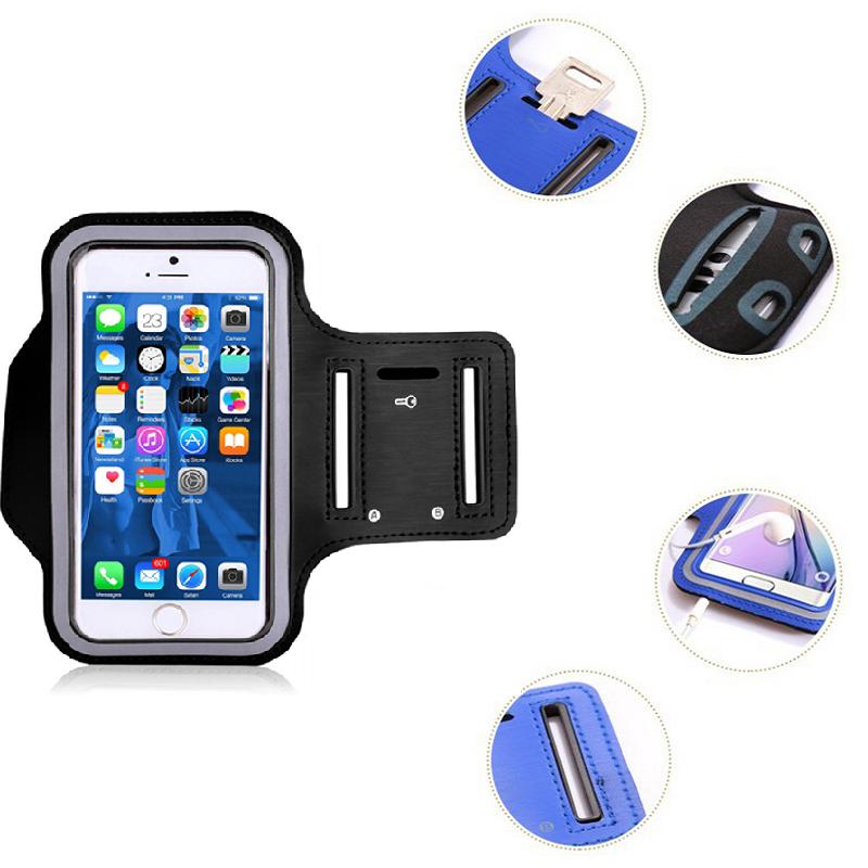 Arm Band Sport Case For iPhone 15 12 13 14 16 17 Plus Pro Max Running Sport Waterproof Gym Workout Smart Phone Case Holder Pouch 6