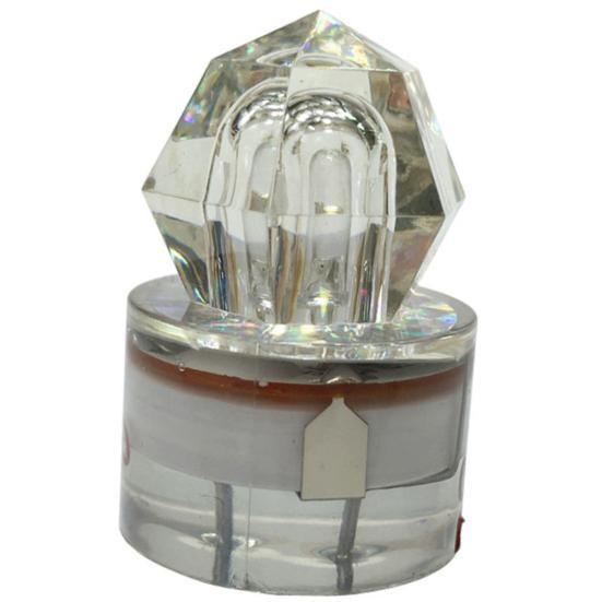 MUQZI Sports Accessory LED Deep Sea Underwater Diamond Flashing Fishing Light Squid Strobe Bait Lure