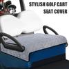 Чехол для сиденья гольф-кара с мягкой бархатной поверхностью, полотенце для сиденья гольф-кара с нескользящей основой для большинства аксессуаров для гольф-каров