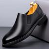 2024 Spring Autumn New Soft Sole Comfortable Loafers Office Men's Business Shoes High End Men's Leather Casual Shoes Pointed