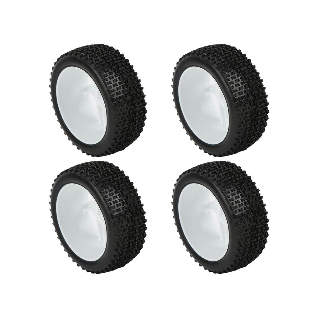 4pcs RC Car Rubber Tires Wheel Set for 1Celsius8 1Celsius10 Remote Control Car Upgrade Parts