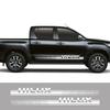 Для Toyota Hilux Vigo Revo Пикап Боковые Полосы на Дверь Наклейка Графика для Грузовика Виниловые Декоративные Накладки Авто Наклейки Аксессуары для Авто Тюнинга