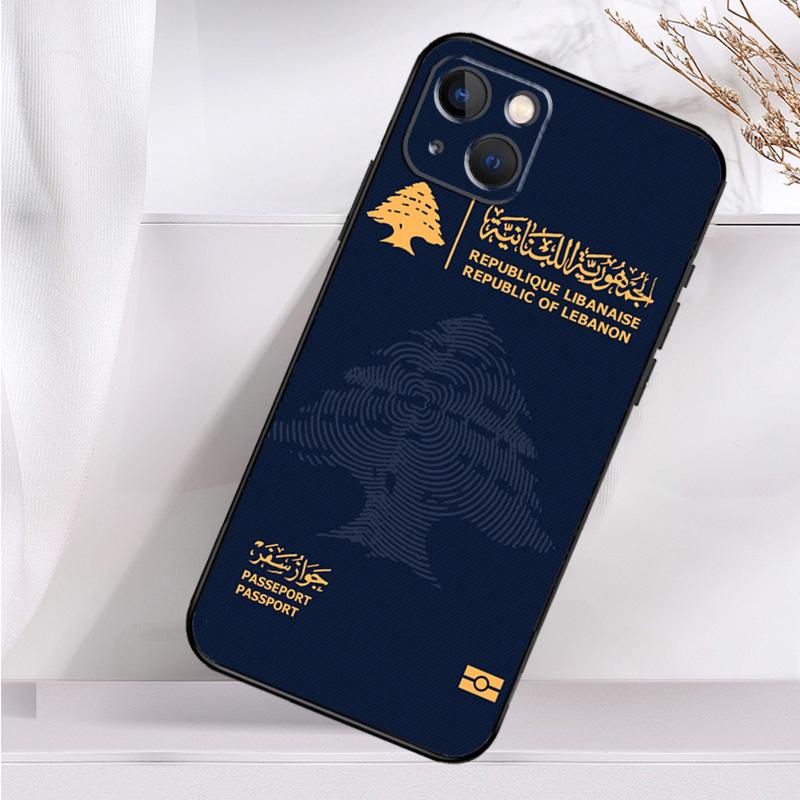Lebanon Flag Map Case For iPhone 14 13 12 11 16 15 Pro Max Mini Cover X XR XS 8 7 14 16 15 Plus Accessories