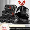 100 Extra Large Thickened Drawstring Trash Bags for Kitchen & Bathroom