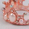Мини Металлическая Модель Короны Игрушки Украшения Декорирование Хлопковая Кукла Ретро Корона Головной Убор Для Куклы Младенца Платье Модные Кукольные Аксессуары