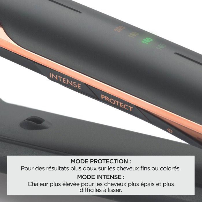 Выпрямитель BaByliss Smooth Pro 235 ST394E Черный и Розовый