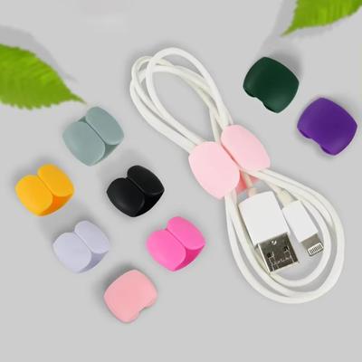 Кабель Модный Круглый Зажим Держатель USB-зарядки Органайзер для рабочего стола Провод для рабочего стола Фиксация кабеля