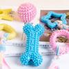 Игрушки для жевания собак, резиновые игрушки из костей, агрессивные жевательные игрушки, зубная щетка для собак, уход за зубами для щенков, аксессуары для собак