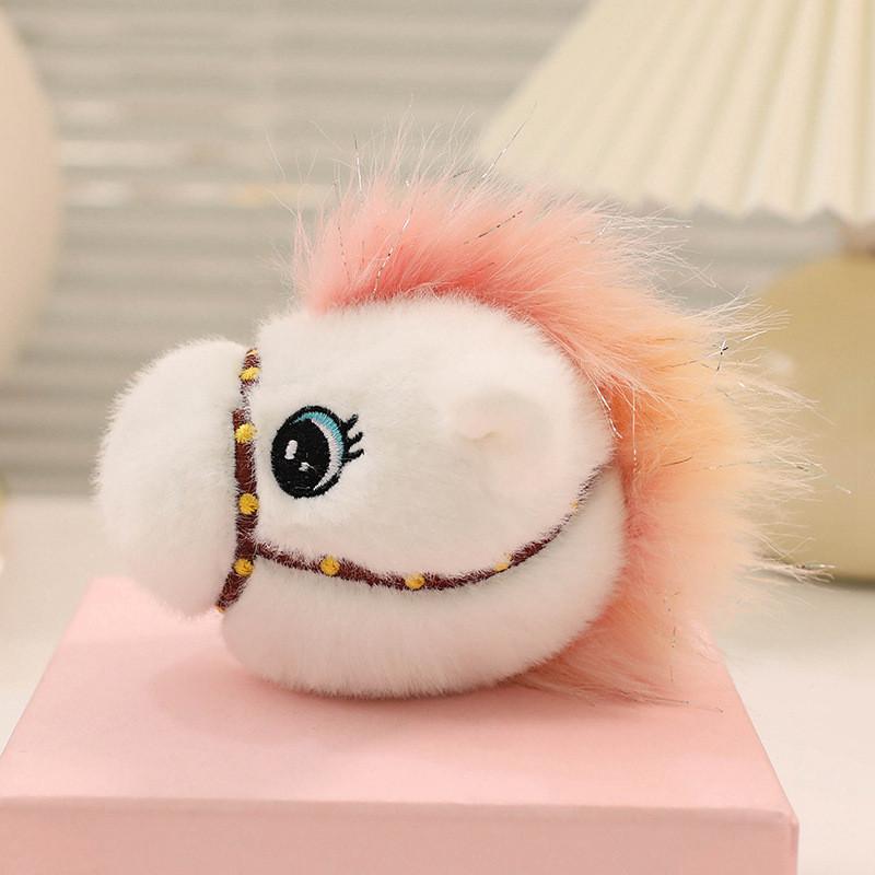 Year Of The Horse Plush Toy With Rotatable Head For Chinese New Year Gifts
