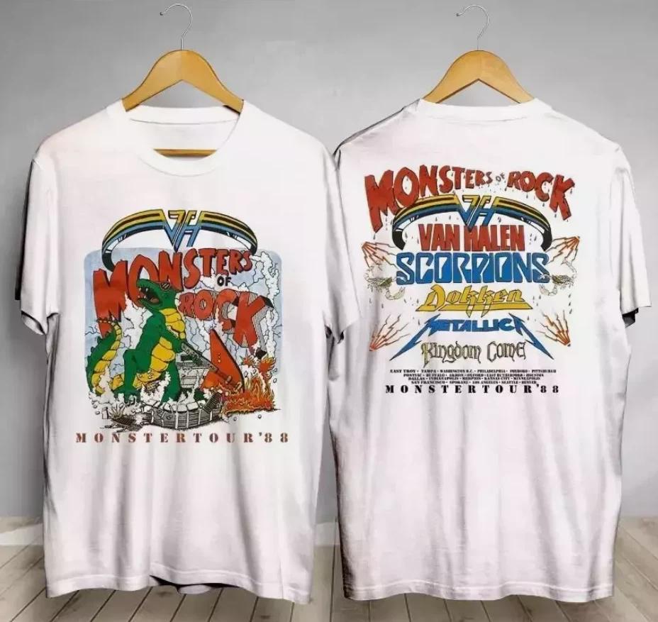 Винтажная футболка Monsters of Rock Tour 1988