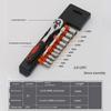 12Pcs/Set 4-13mm 1/4"Drive Wrench Tool Kit Quick Release Automotive Repair Tool Set  Car