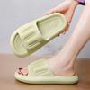 Женские летние тапочки, сандалии, пляжные шлепанцы, шлепанцы, обувь для ванной на толстой подошве, обувь из ЭВА, большие размеры