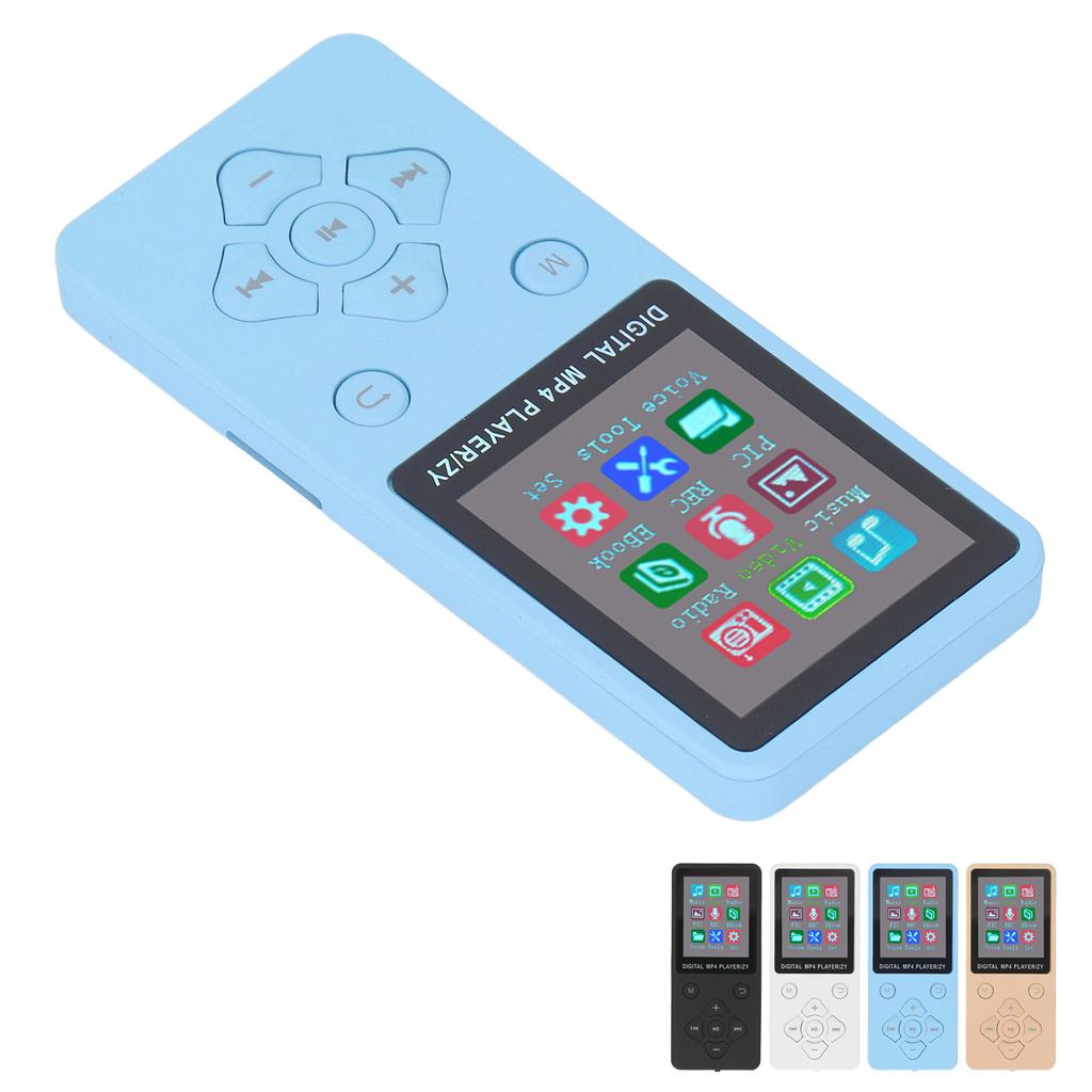 MP3 MP4 плеер Bluetooth 5.0 супер тонкий 1,8 дюймовый цветной экран 128G расширяемая память портативное видео