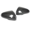 2pcs Door Mirror Cap Left Right Carbon Fiber Style Replacement for Ford Fusion 2013 and Up