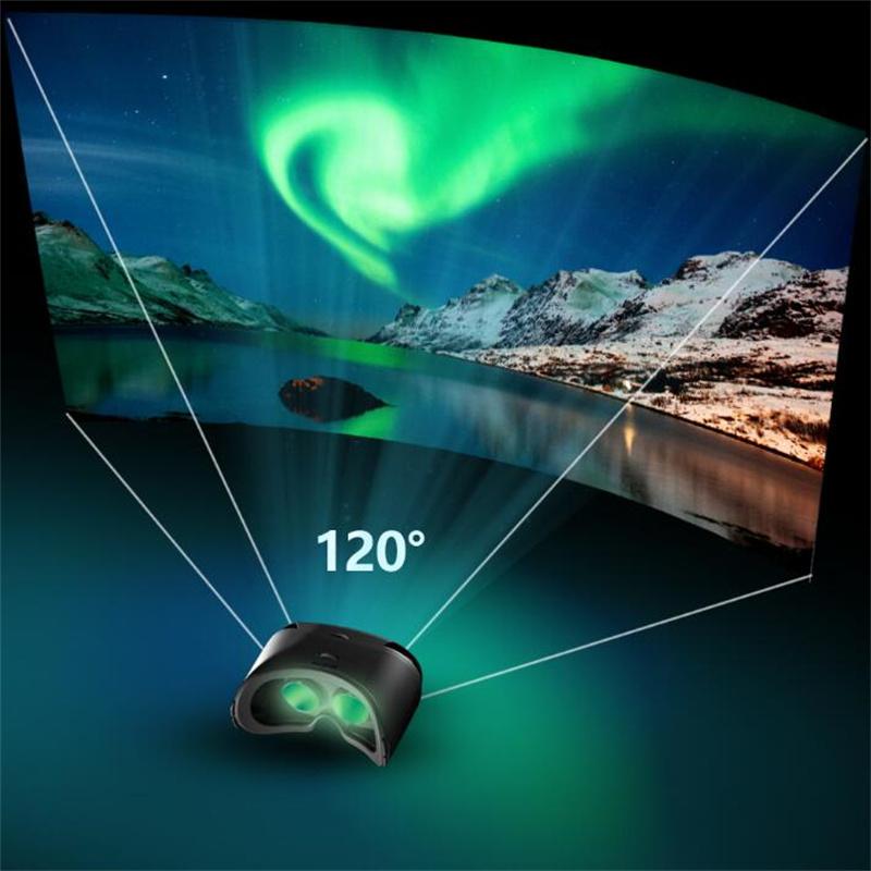 Оригинальный Vrgpro X7 VR коробка для 3d очков виртуальной реальности Vr Google картонный шлем для смартфона Ios Android 5-7 дюймов, беспроводной рокер