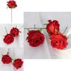 Faux Rose Wedding Car Decor With Silk Flowers For Valentines Day And Party Venue