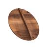 Wooden Pot Lid Cover Anti Oil Splashing Anti-Scald Protector Kitchen Cooking Tool Heat Resistant Large Handle