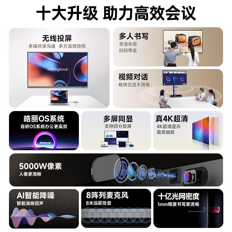 Haoli 55-inch Enterprise Smart Conference Flat Panel (CN version)