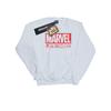 Marvel Mens Logo Wash Care Sweatshirt