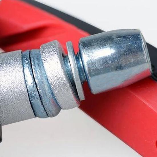 2 пары велосипедных тормозных колодок, легкие, бесшумные, универсальные, для горного и дорожного велосипеда, V-образные тормозные колодки, сменные резиновые колодки, аксессуары для велоспорта