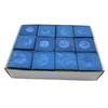 Cubes Chalks 12PCS Billiards Blue Stick Bulk Supplies Table Pool Billiards