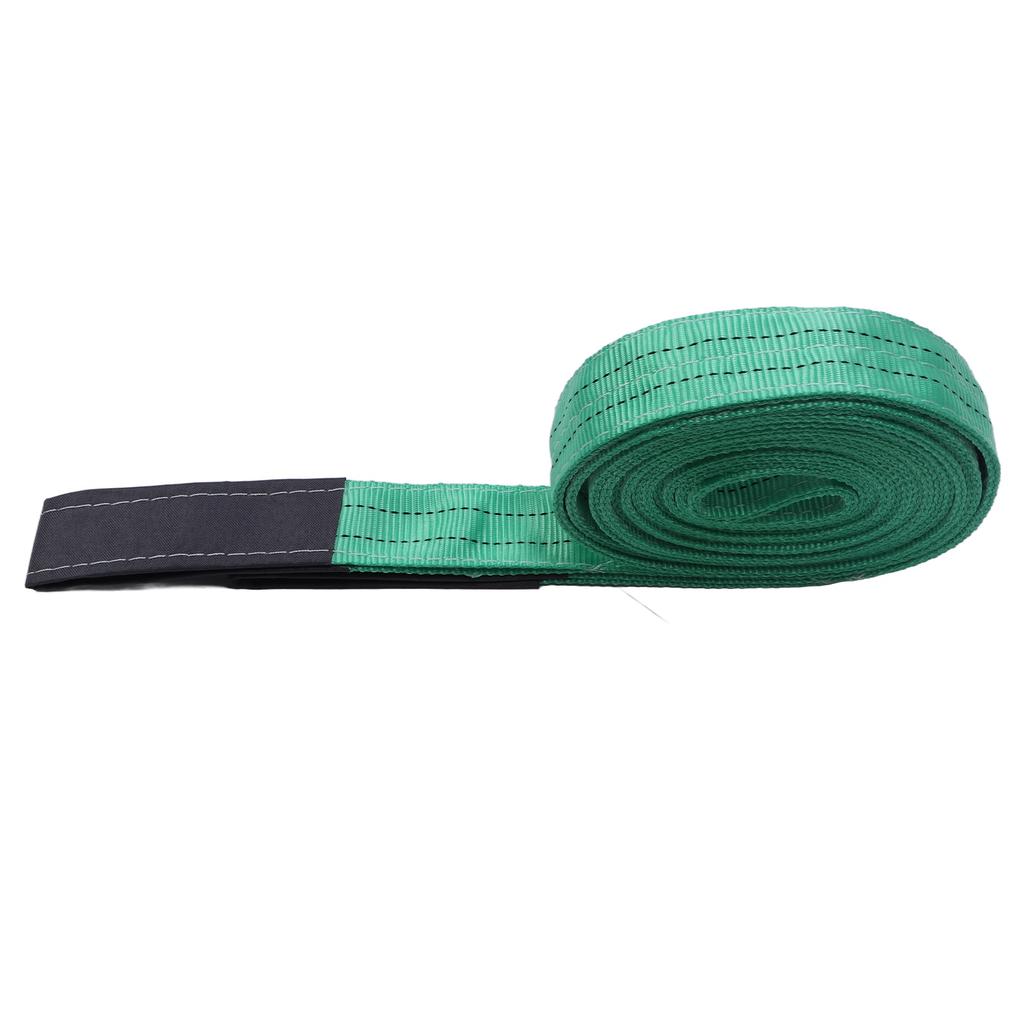 Lift Sling Strap 6M 2T Load Bearing Reinforced Loop Polyester High Strength Rigging Lifting Strap for Crane Hoist