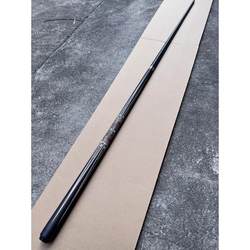 Черный технический кий для бильярда из углеродного волокна, 12,5 мм, 8 шаров, утяжеленный, 1/2, с бесплатными принадлежностями и чехлом