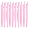 10 Pcs Eyebrow Trimmer Blade Shaver Portable Face Razor Eye Brow Epilation Hair Removal Cutters Safety Razor Woman Makeup