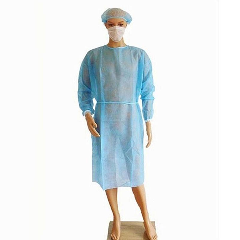 Disposable Medical Laboratory Isolation Cover Gown Surgical Clothes Uniform