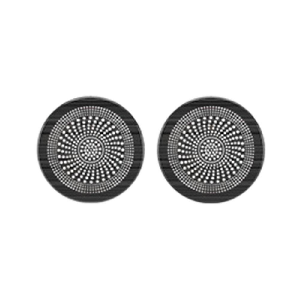 Для Tesla Model 3 Крышка динамика из нержавеющей стали Передняя колонка Крышка рогового кожуха Крышка динамика для Model 3 Звуковая декоративная накладка