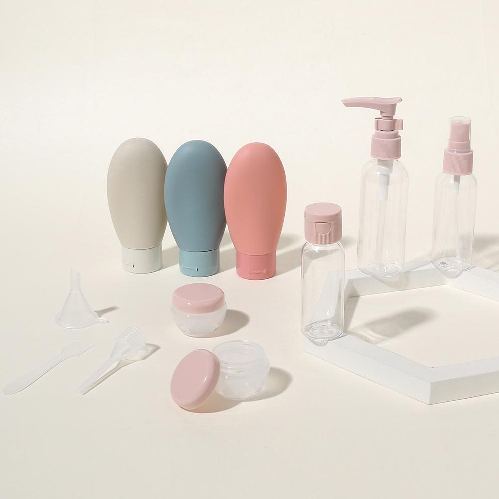 Perfume Bottle Set Refillable Spray Lotion Shampoo Shower Tube Bottling Refill Cosmetic Travel Liquid Container Portable Tool