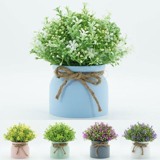 Artificial Flower Nice-looking Beautiful Decorative Fake Vivid Fake Flower Simulation Plant Decor
