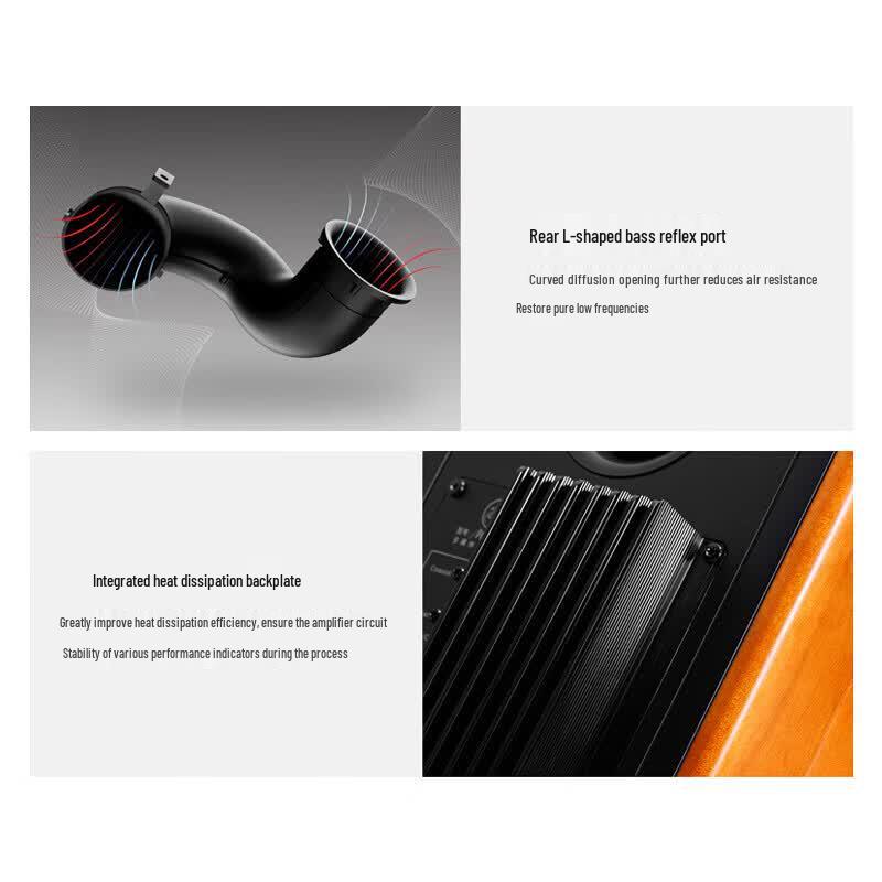 Беспроводные Bluetooth Hi-Fi колонки HiVi M200MKIII+ (Китайская версия)