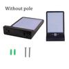 Solar Wall Lights Outdoor Waterproof 36/48 LED Solar Powered Motion Sensor Wall Lamp with Mounting Pole For Garden Pathway