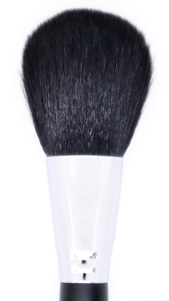 Кисть для макияжа Takumi Kumano Brush Jumbo для лица Regular Cosme-do (Порошковая щетка) (Белый наконечник/Грубый пик) Тип/Черный E-16