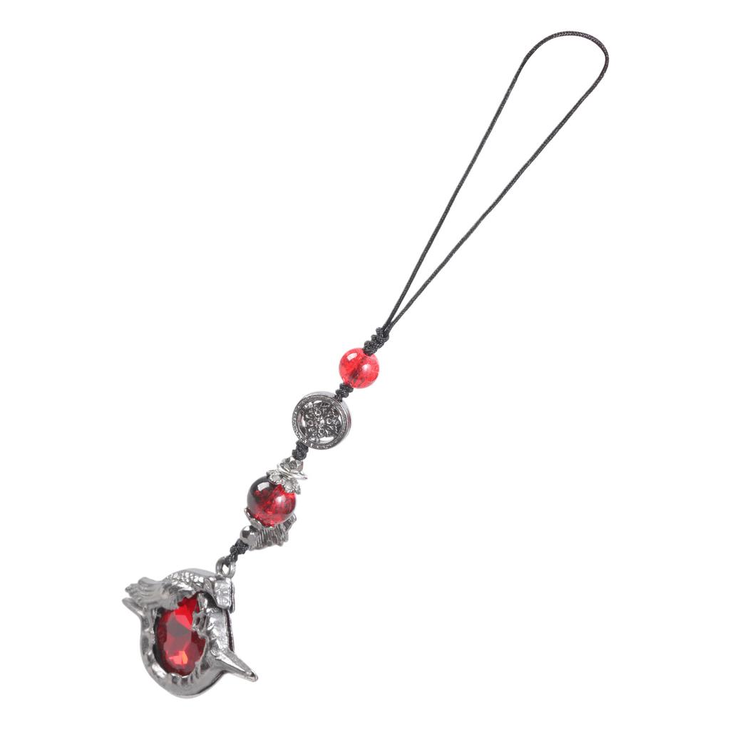 Уникальный брелок для телефона с подвеской в виде ворона, универсальный мобильный аксессуар с подвеской для уникальных и креативных нарядов