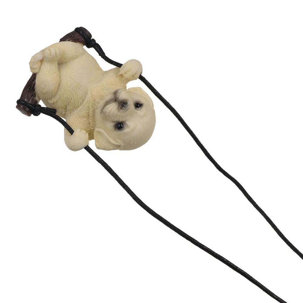 Качающаяся собака зеркало заднего вида подвесная обезьяна зеркало заднего вида украшение на окно автомобиля подвеска для домашнего творчества