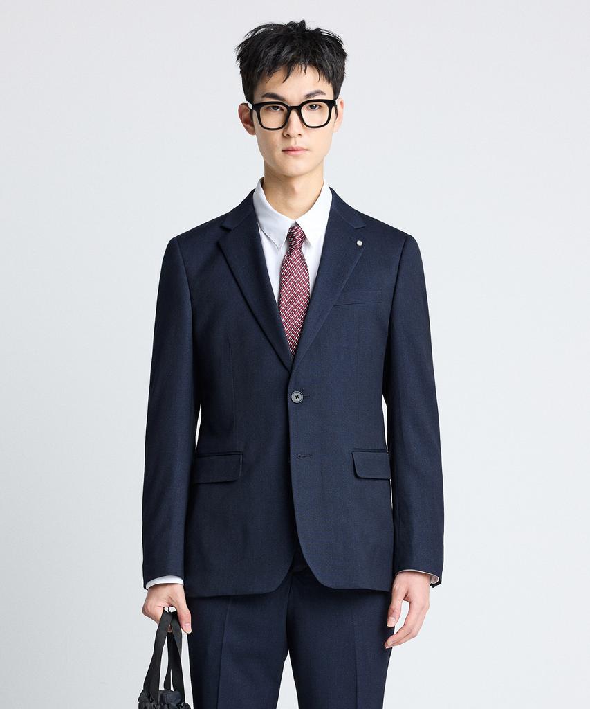 Stco Tech-Poly Эластичный костюм-тройка 4-сторонней растяжки Essential Набор Индиго (Slim Fit)_Ssjuz04Set