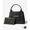 Balenciaga BALENCIAGA 339933 2HH3N Сумка-тоут Женская сумка Сумка на руку Темно-синяя Маленькая Cabas S Размер Сумка на руку Логотип бренда Для поездок на работу Путешествий Стильная Подарок с