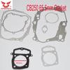 zongshen CB250 air water cooled engine gasket loncin LC169fmm LC165FMM kayo dirt bike atv quad 69mm 65.5mm 70mm