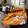 Модное одеяло с принтом еды C Cheetos для дивана, офиса, кровати, самолета, путешествий, сна, чтения, отдыха, кемпинга. Мягкое и теплое