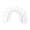10pcs White Electrode Pads For Tens Acupuncture Digital Therapy Machine Massager